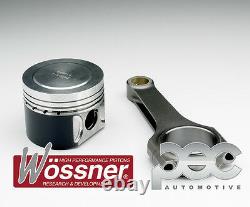 8.8 1 Wossner Forged Pistons + Pec Steel Bars For Opel Astra Vxr Z20leh 2.0t