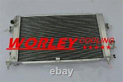 Aluminum Radiator and Fans for Opel Vauxhall Astra VXR Z20LEH Turbo Engine New