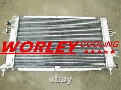 Aluminum Radiator and Fans for Opel Vauxhall Astra VXR Z20LEH Turbo Engine New