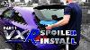 Astra Vxr Spoiler Install Part 1 How To Remove Boot Astra Lid