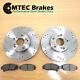 Astra Zafira Vxr 2.0t 05- Front Disc Brake Curved Perforated Improved Mtec Pads