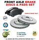 Axle Before Brake Discs - Set Platers For Opel Astra Gtc 2.0 Vxr 2012-
