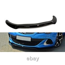 Blade Du Pare-chocs Avant Opel Astra J Opc / Vxr V. 2 Gloss Black