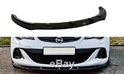 Cup Lip Spoiler Opel Astra Opc / Vxr V. 1 Black Mat