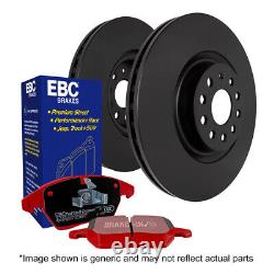Ebc Pd02kf397 Brake Block And Disc Kit For Opel Astra H Opc 2 240 Gtc Opel Vxr