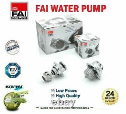 Fai Water Pump For Opel Astra Gtc Mk VI 2.0 Vxr 2012- On