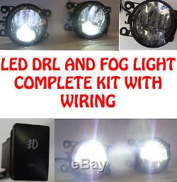 For Opel Astra H Mk5 Vxr 04 -10 Led Drl Fog Lights And Wiring