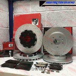 For Opel Astra J GTC VXR Front Rear Performance Brake Discs Brembo Pads