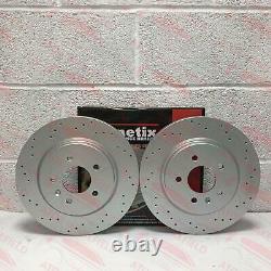 For Opel Astra (J) GTC VXR Perforated Rear Brake Discs 355mm 315mm