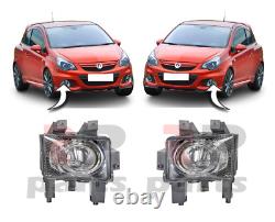 For Opel Corsa D Vxr / Opc 11-14 New Front Pare-choc Foglight Pair Lamp Set