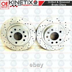 For Vauxhall Astra H Vxr Rear Disc Brake Curved Perforated Blisters Brembo