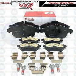 For Vauxhall Astra VXR Brembo OEM Front Rear Brake Pad Set