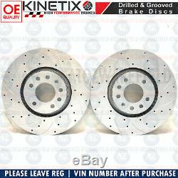 For Vauxhall Astra Vxr 05-11 Front Disc Brake Pads Brembo Grooved Perforated