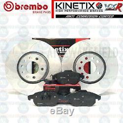 For Vauxhall Astra Vxr 2.0 Turbo Front Disc Brake Pads Brembo Grooved Honeycombed