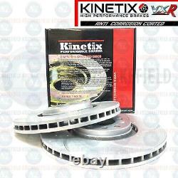 For Vauxhall Astra Vxr 2.0 Turbo Front Disk Grooved Brake Half Brembo Pads