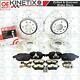 For Vauxhall Astra Vxr Front Rear Disc Curved Brake Perforated Brembo Skates
