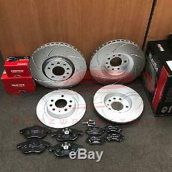 For Vauxhall Astra Vxr Zafira 2.0 Before Rear Opening Grooved Discs Mintex