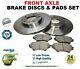 Front Axle Brake Disc Set + Pads For Opel Astra Gtc 2.0 Mk Vxr 2012