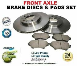 Front Axle Brake Discs + Set Pads For Opel Astra Gtc Mk 2.0 Vxr 2012