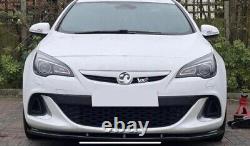 Front splitter suitable for OPEL (VAUXHALL) Astra OPC/VXR J MK4 2009-2015