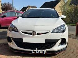 Front splitter suitable for OPEL (VAUXHALL) Astra OPC/VXR J MK4 2009-2015