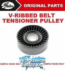 Gates V-rib Belt Tension Pulley For Opel Astra Mk VI 2.0 Vxr 2012-2015