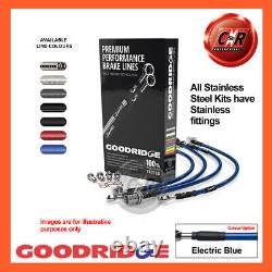 Goodridge Stainless Steel Blue Pipes for Opel Astra J GTC 2.0T Vxr 12-15 SVA1350-4C-EB