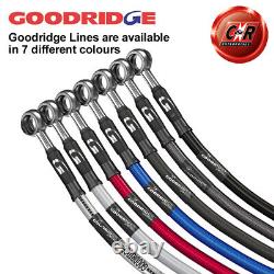 Goodridge Steel Blue Pipes for Opel Astra MK5 H 2.0T Vxr 05-11 SVA1300-6C-EB