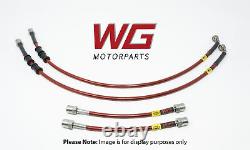 HEL Complete 4x Braided Brake Hoses for Opel Astra J All Models Exc. Vxr