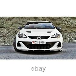Lame Du Pare-chocs Avant Opel Astra J Opc / Vxr Nurburg Carbon Look