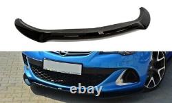 Maxton Lame Front Bumper OPEL ASTRA J OPC / VXR v. 2 Gloss Black