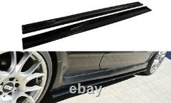 Maxton Lowering Skirts OPEL ASTRA H (FOR OPC / VXR) Gloss Black