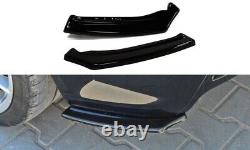 Maxton REAR BUMPER LIP OPEL ASTRA H (FOR OPC / VXR) Gloss Black