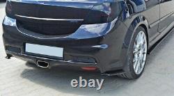 Maxton REAR BUMPER LIP OPEL ASTRA H (FOR OPC / VXR) Gloss Black