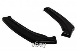 Maxton REAR BUMPER LIP OPEL ASTRA H (FOR OPC / VXR) Gloss Black