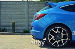 Maxton REAR BUMPER LIP OPEL ASTRA J OPC / VXR Gloss Black