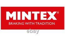 Mintex Front + Rear Brake Discs + Cushions For Opel Astra Gtc 2.0 Vxr