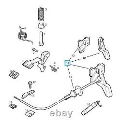 Opel Astra H Bonnet Cable 2004 To 2010 Including VXR 24465307 Genuine New