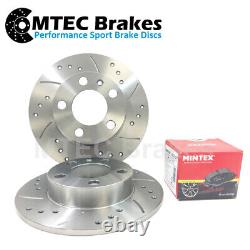 Opel Astra VXR 2.0T 16v 05- Rear Brake Discs and Mintex Pads