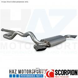 Opel Astra Vxr 12-17 Scorpio 3 Non-res Catback Polished Exhaust For Orig