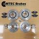 Opel Astra Vxr 2.0t 16v Mk5 Front Rear Grooved Drilled Brake Discs Mtec Pads