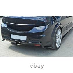 Parame Du Pare Chocs Arrier Opel Astra H (for Opc / Vxr) Black Bright