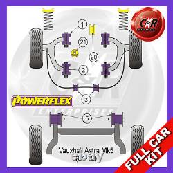 Powerflex 2 Piece Fr Arb Bush 2.0l + Vxr Complete Kit For Opel Astra Mk5 /