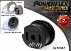 Powerflex Black Rear Exhaust Mounts for Opel Astra J GTC, VXR and OPC 10-15