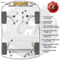 Powerflex Front Engagement Insert Diesel for Opel Astra J GTC Vxr OPC 10-15