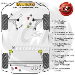 Powerflex Front Engine Insert DSL for Opel Astra MK6 GTC VXR OPC 10-15 PFF80-1420R