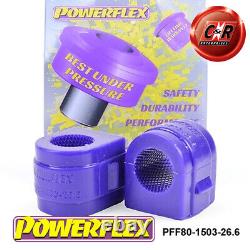 Powerflex Front Hub 26.6mm for Opel Astra J GTC VXR OPC 10-15 PFF80-1503-26.6