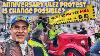 Ulez Anniversary Protest At Trafalgar Square January 2024