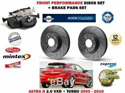 Vauxhall Astra H 2.0 Vxr 2005- Before Performance Brake Assembly Discs +