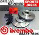 Vauxhall Astra Zafira 240bhp Vxr Front Perforated/grooved Brake Discs & Pads